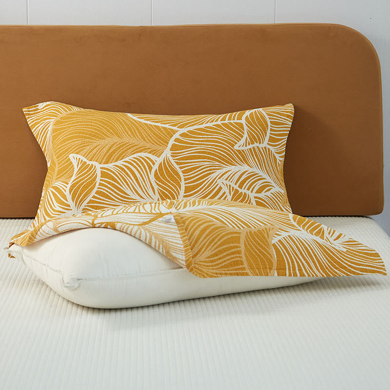 Plantain Leaf Three Layers Breathable Quilt - image 9