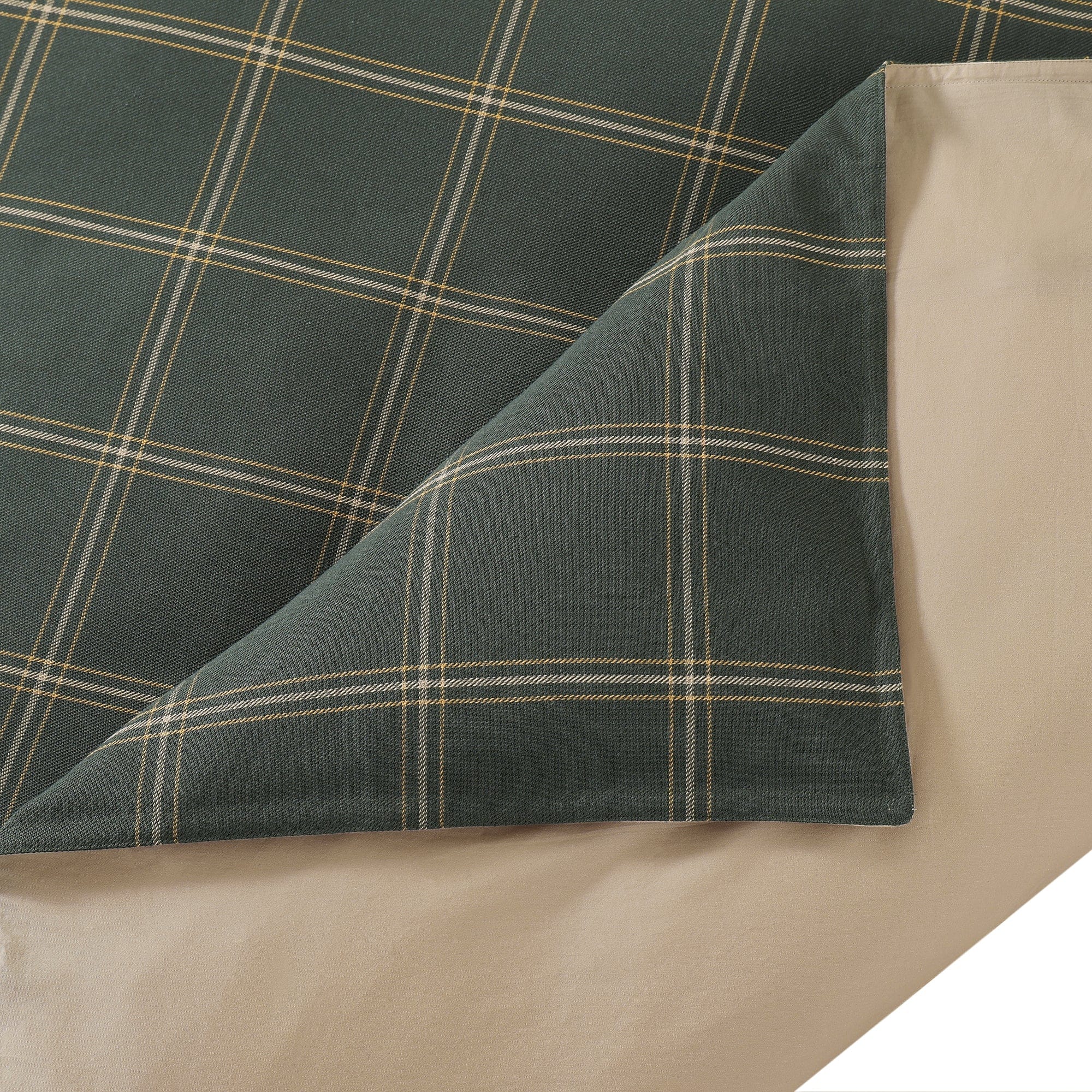 Windowpane Plaid Bedding Set
