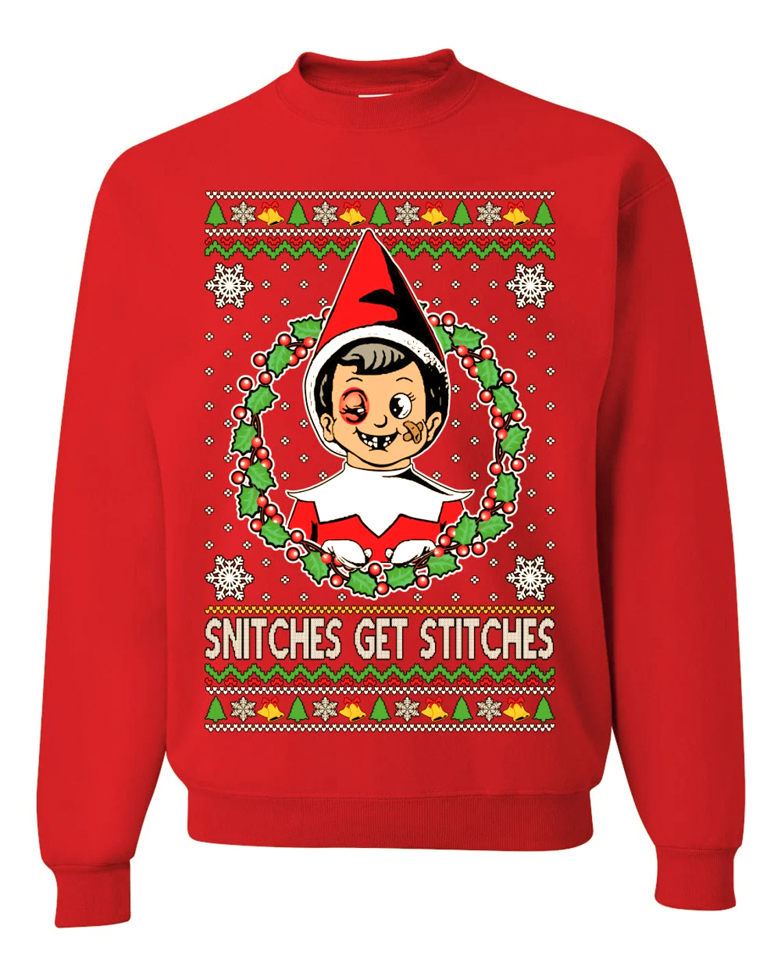 Snitches Get Stitches Sewatshirt