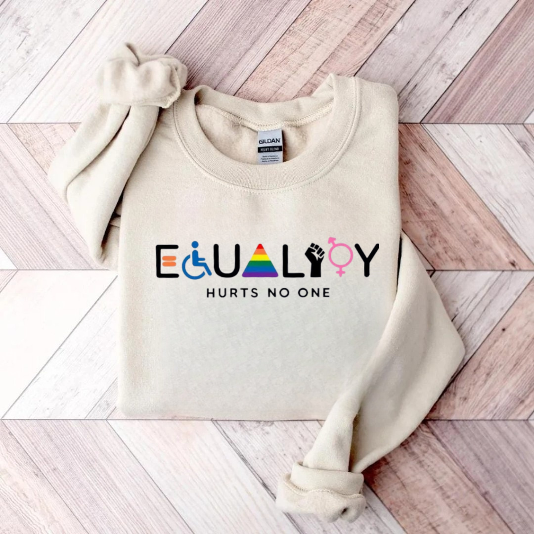 Equality Inclusion Diversity Equity Teacher Sweatshirt