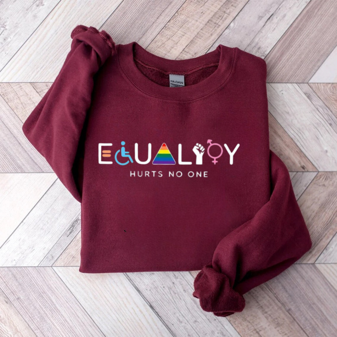 Equality Inclusion Diversity Equity Teacher Sweatshirt