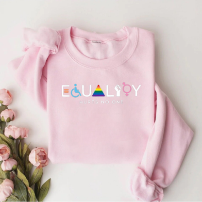 Equality Inclusion Diversity Equity Teacher Sweatshirt