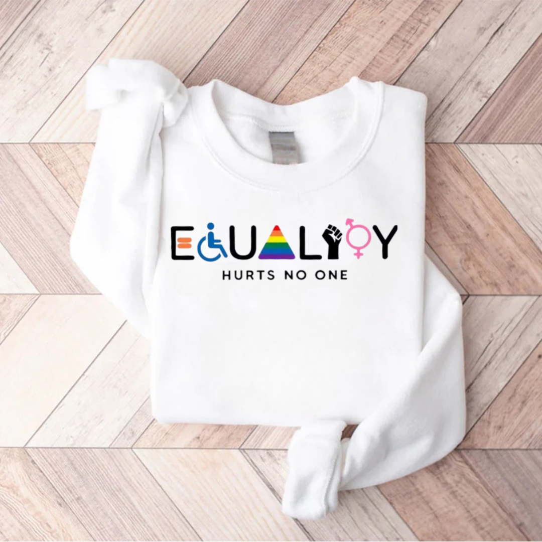 Equality Inclusion Diversity Equity Teacher Sweatshirt