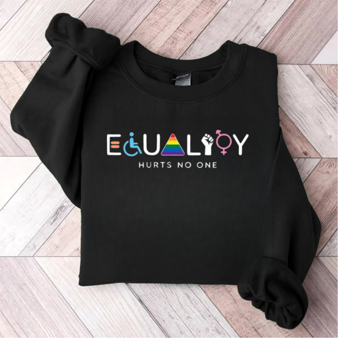 Equality Inclusion Diversity Equity Teacher Sweatshirt