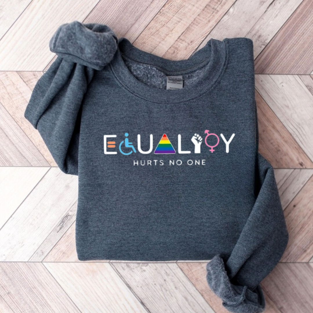 Equality Inclusion Diversity Equity Teacher Sweatshirt