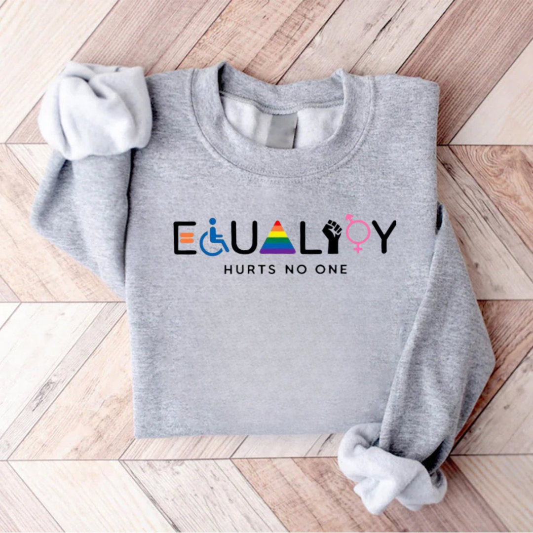 Equality Inclusion Diversity Equity Teacher Sweatshirt