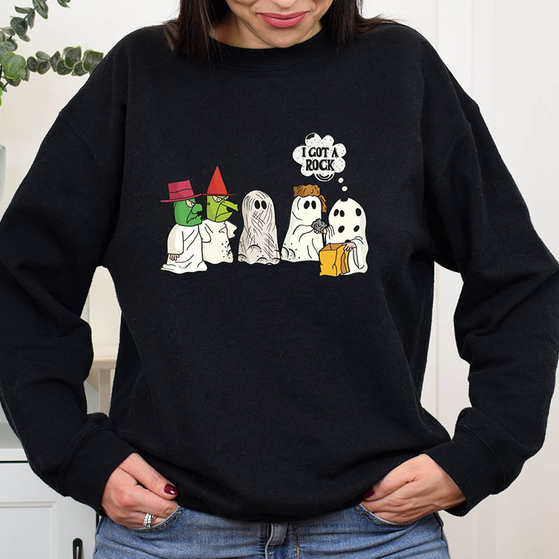 I Got A Rock Halloween Sweatshirt