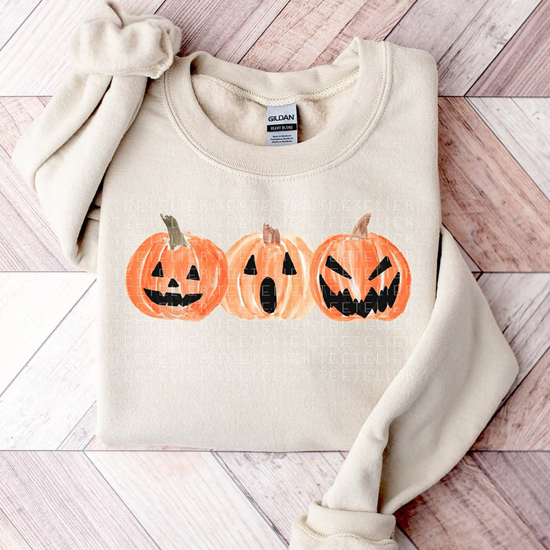 Cute Three Pumpkin Sweatshirt
