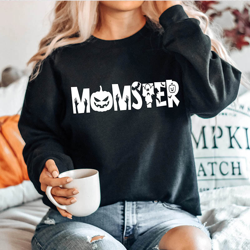 Momster Halloween Mom Sweatshirt