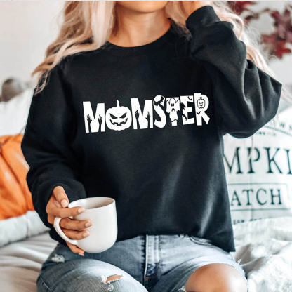 Momster Halloween Mom Sweatshirt