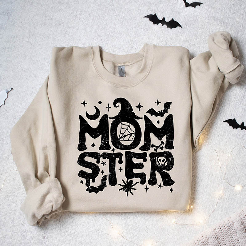 Momster Halloween Mom Sweatshirt