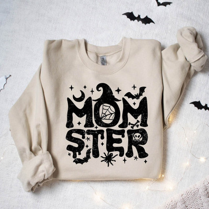 Momster Halloween Mom Sweatshirt