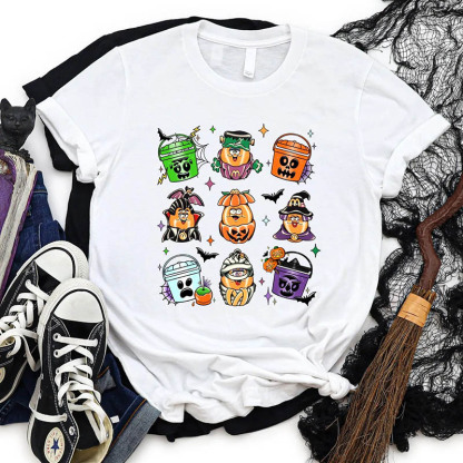 Spooky Nuggets Halloween Chicken Lover T-Shirt