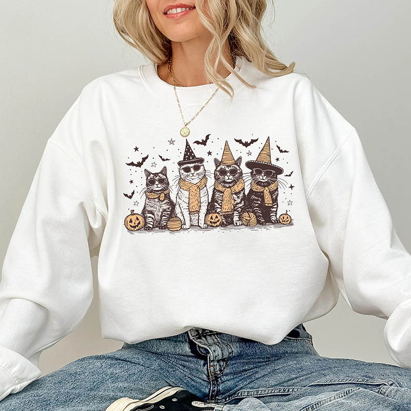 Cat Halloween Sweatshirt