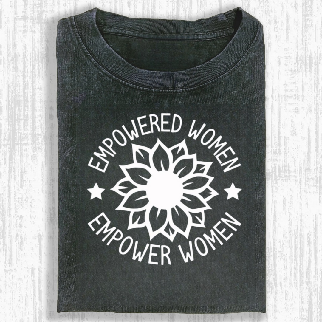 Empowered Women Empower Women Retro Tshirt