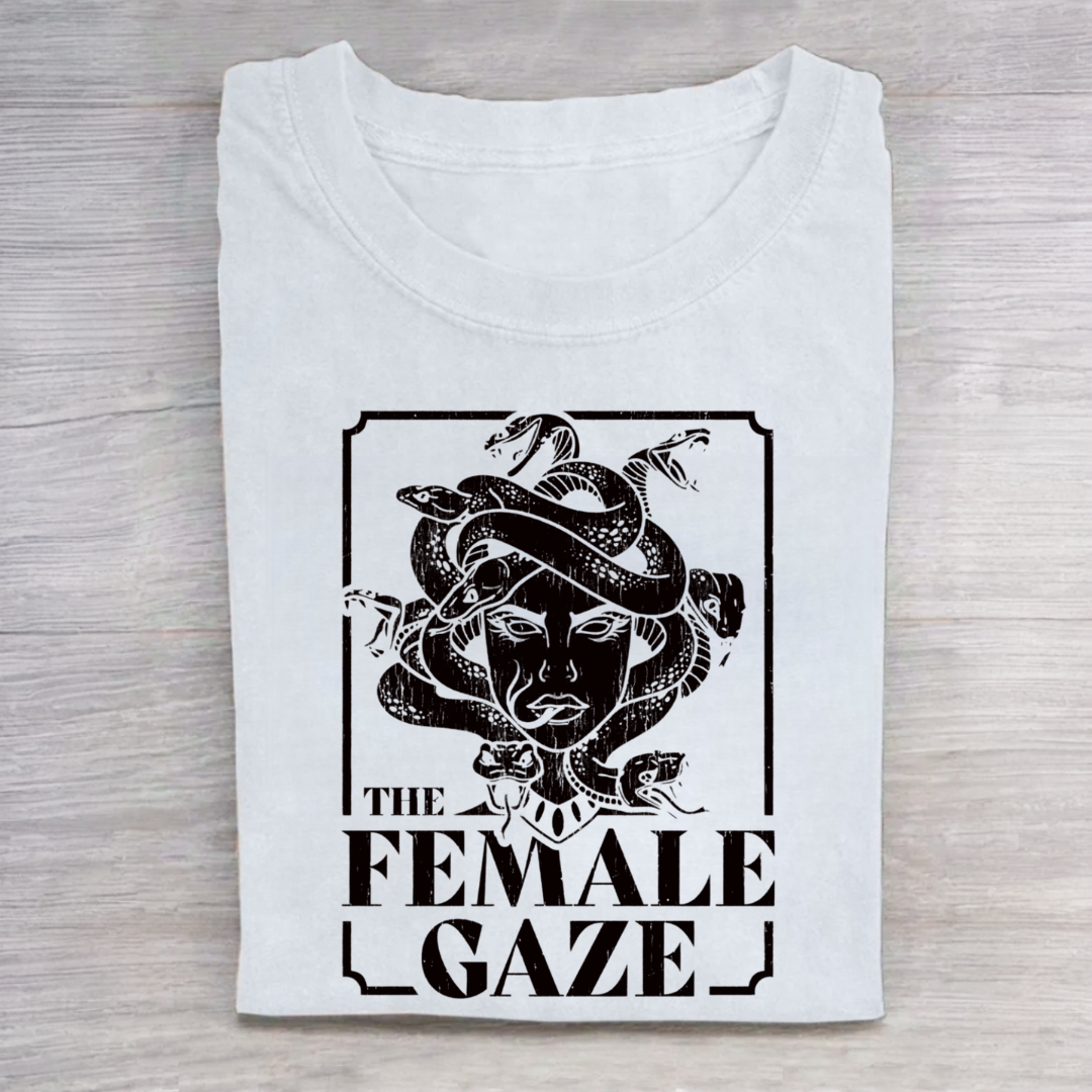 Empower Your Wardrobe with Female Gaze Medusa Tshirt