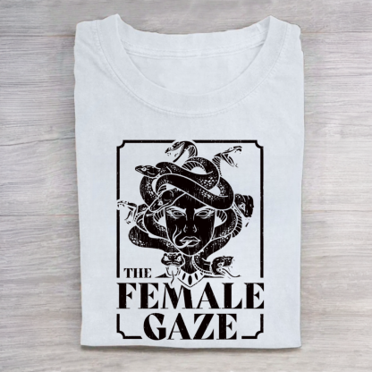 Empower Your Wardrobe with Female Gaze Medusa Tshirt