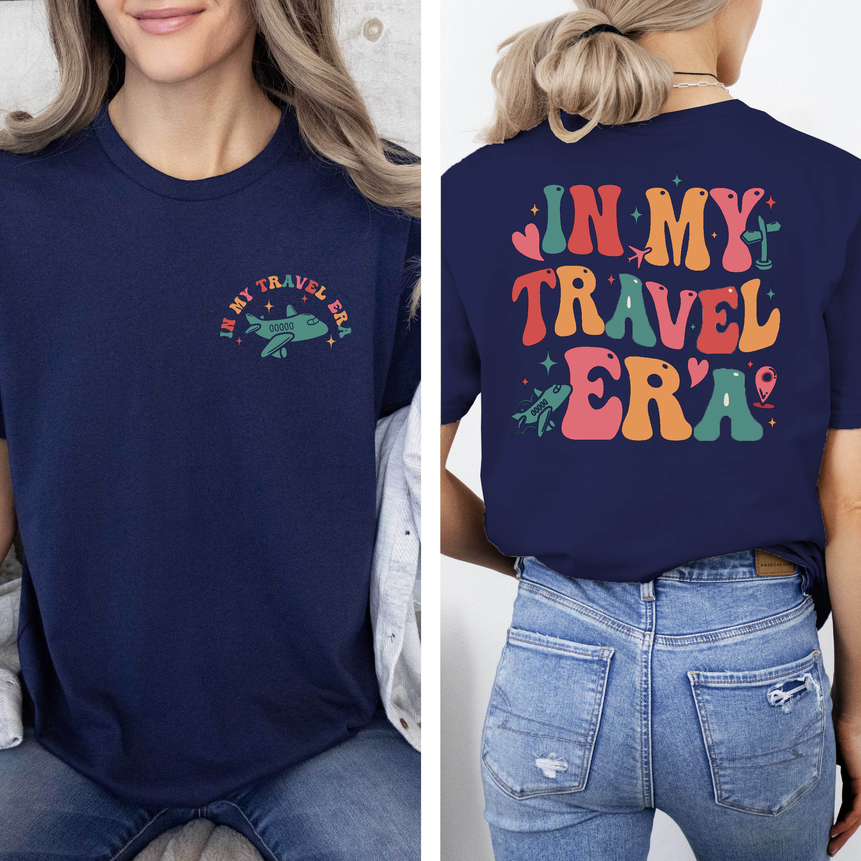 In My Travel Era Vacation T-Shirt-lovefitte