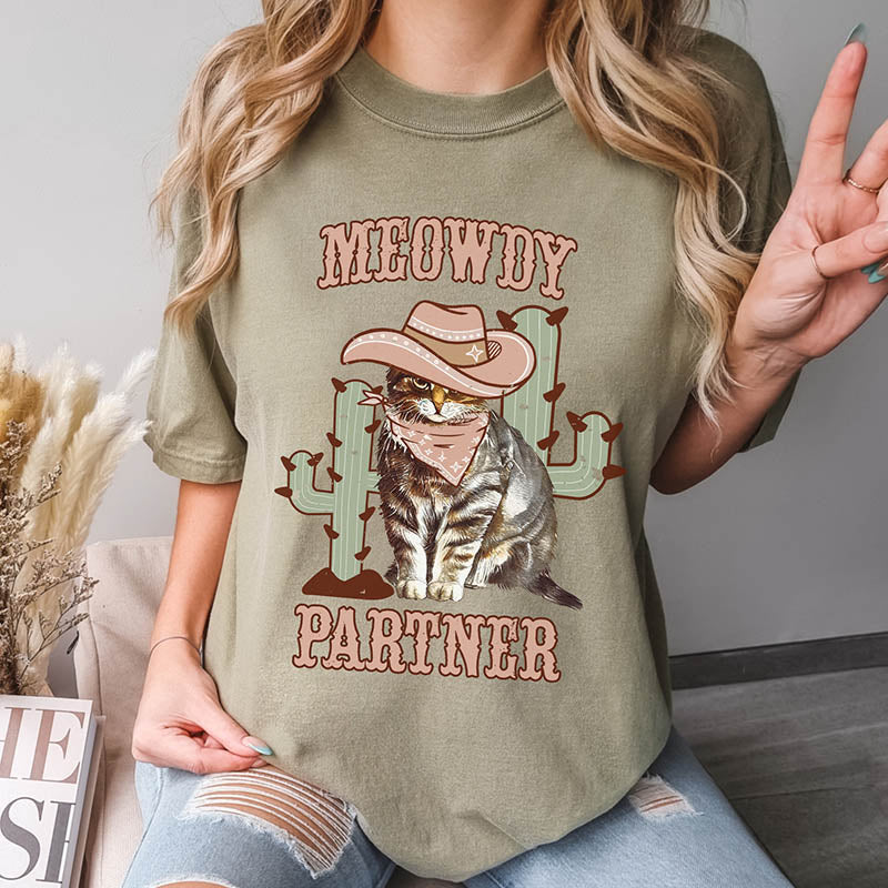 Meowdy Partner T-Shirt-lovefitte