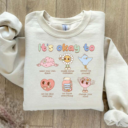 It's Okay To Make Some Mistakes Sweatshirt-lovefitte