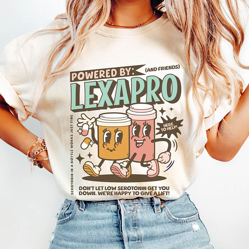 Retro Lexapro T-Shirt-lovefitte
