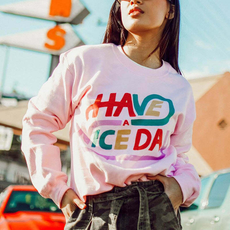 Have A Nice Day Trendy Sweatshirt-lovefitte