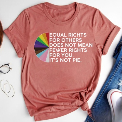 Equal Rights For Others Teacher T-Shirt