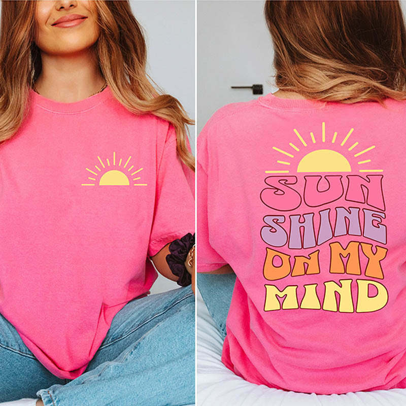 Sun Shine on My Mind T-Shirt-lovefitte
