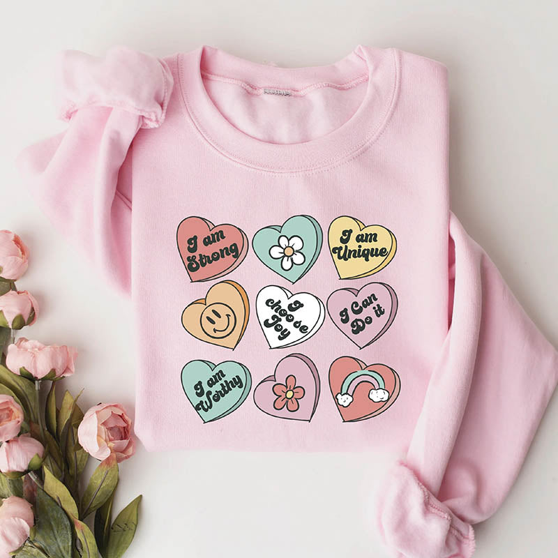 Teacher Positive Affirmation Sweatshirt-lovefitte