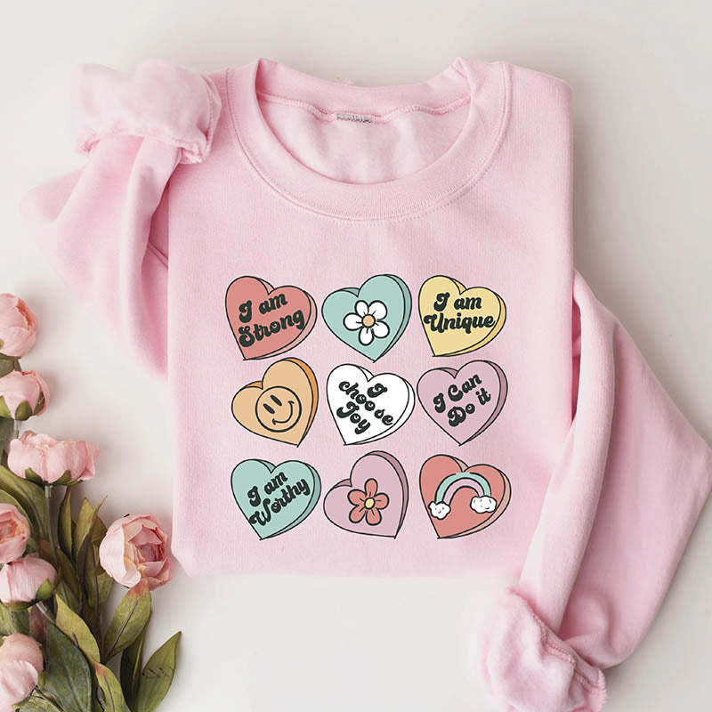 Teacher Positive Affirmation Sweatshirt-lovefitte