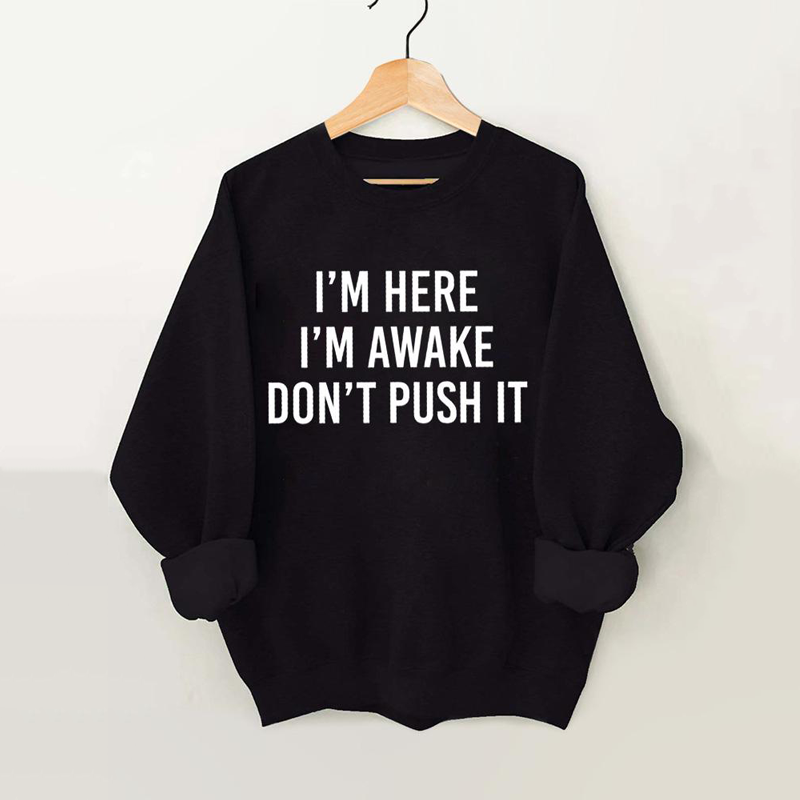 Don't Push It Vintage Gym Sweatshirt-lovefitte