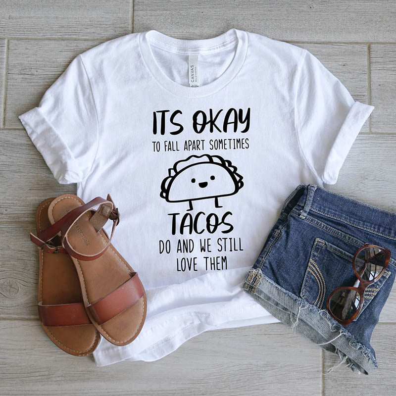 Funny Tacos Mental Health T-Shirt-lovefitte