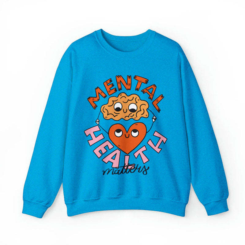 Mental Health Depression Awareness Sweatshirt-lovefitte