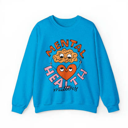 Mental Health Depression Awareness Sweatshirt-lovefitte