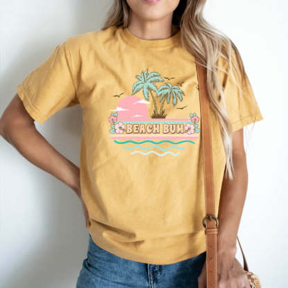 Beach Bum Comfort Colors T-shirt-lovefitte