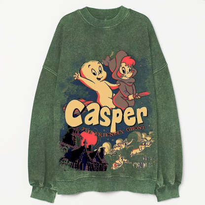 Halloween casper Sweatshirt-lovefitte