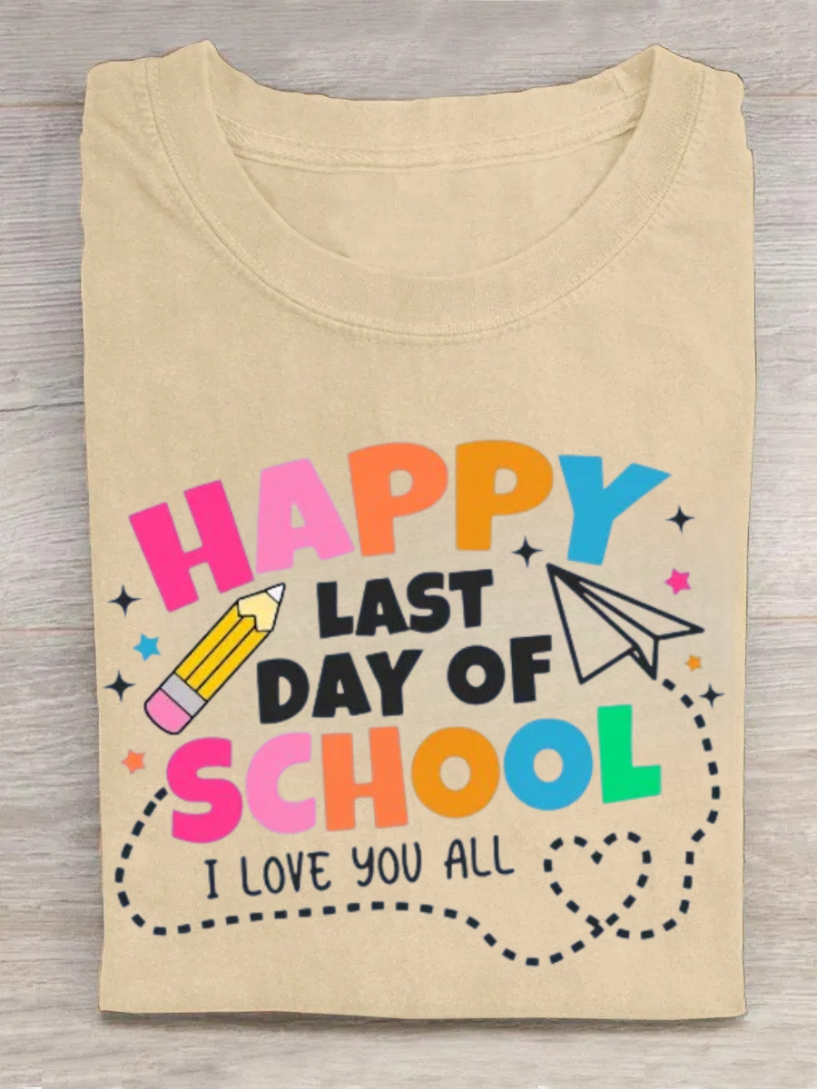I Love You All Happy Last Day Of School Tshirt