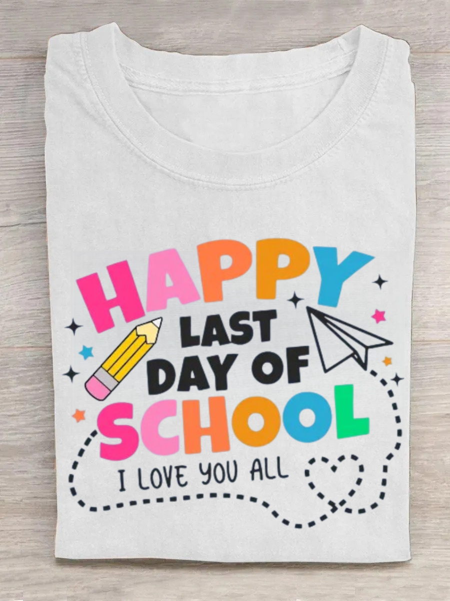 I Love You All Happy Last Day Of School Tshirt