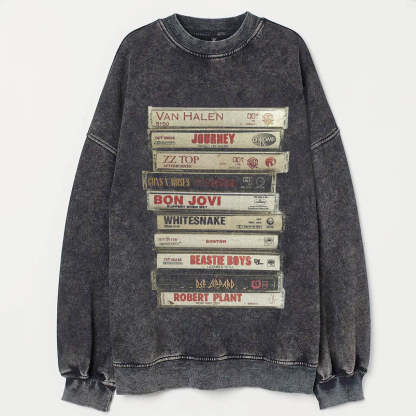 Vintage Rock Cassettes Sweatshirt/T-shirt-lovefitte