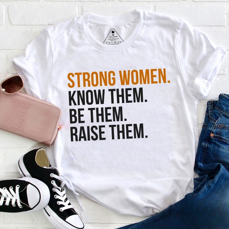 Strong Women Teacher T-Shirt