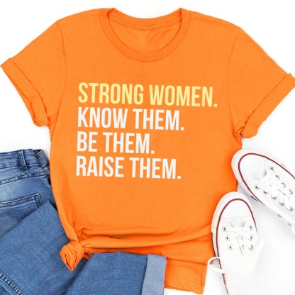 Strong Women Teacher T-Shirt