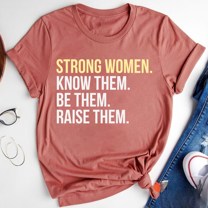 Strong Women Teacher T-Shirt