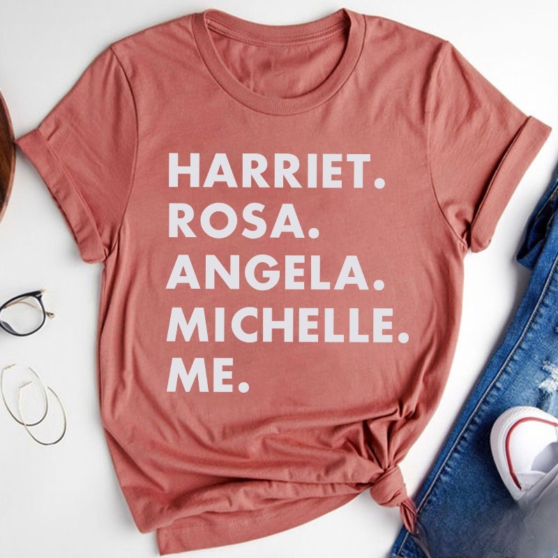 Harriet Rosa Angela Michelle Me Teacher T-Shirt