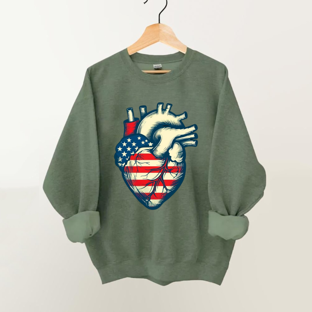 USA Donut Sweatshirt