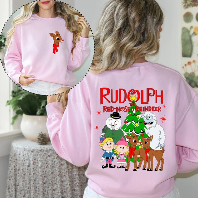 Christmas Reindeer Sweatshirt-lovefitte