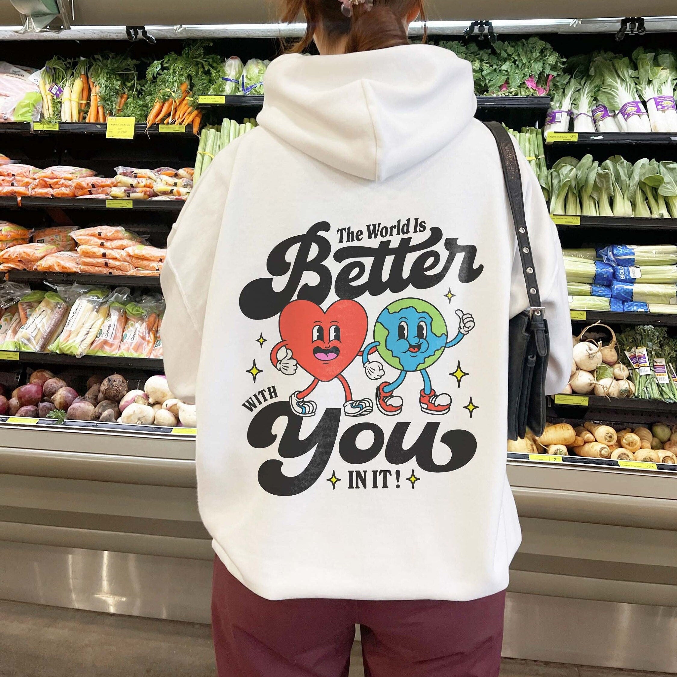 The World Is Better With You In It Mental Health Hoodie-lovefitte