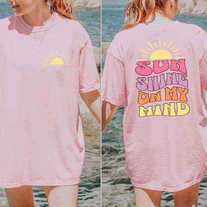 Sun Shine on My Mind T-Shirt-lovefitte
