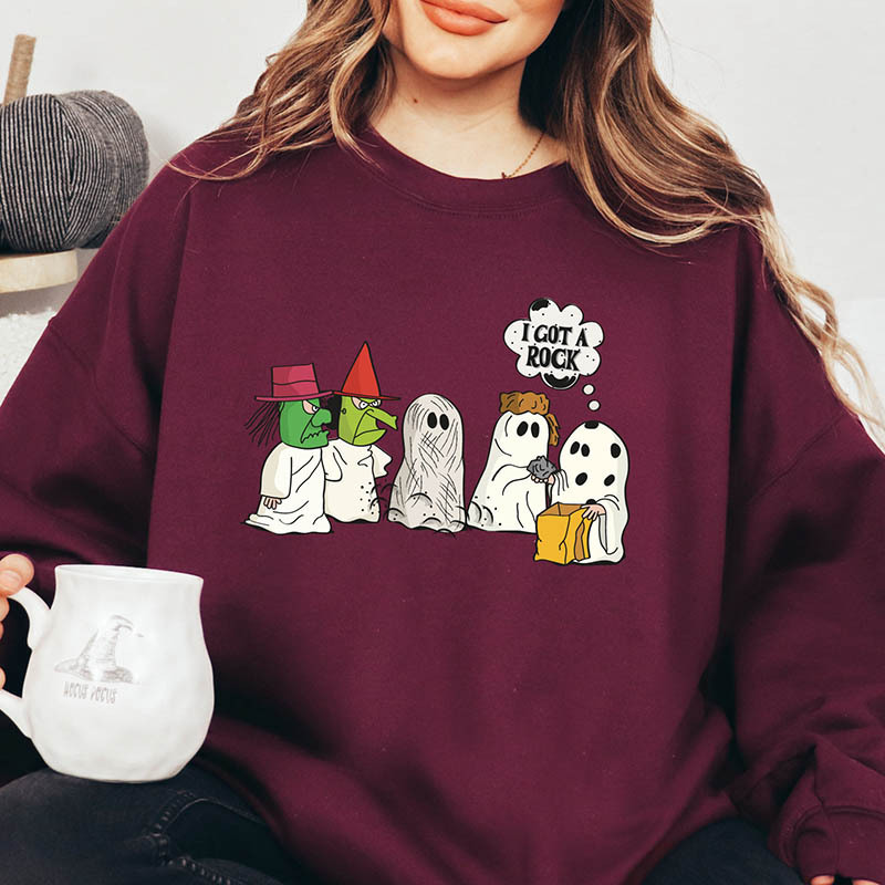 I Got A Rock Halloween Sweatshirt