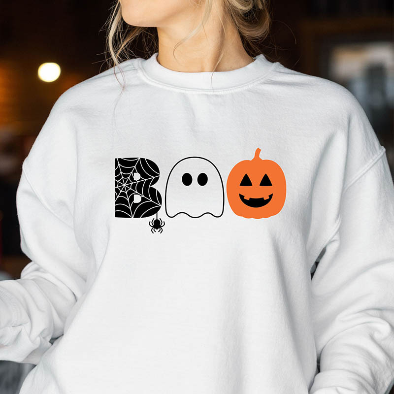 Halloween Boo Sweatshirt