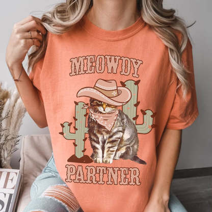 Meowdy Partner T-Shirt-lovefitte